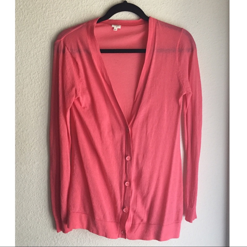 J. Crew | Pink Cardigan